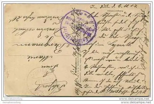 Amagne-Lucquy - la gare - Bahnhof - Feldpost