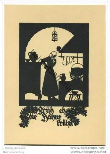 Früh eh die Hähne krähn - AK-Grossformat - Nr. 171 Kyriosverlag Meitingen bei Augsburg