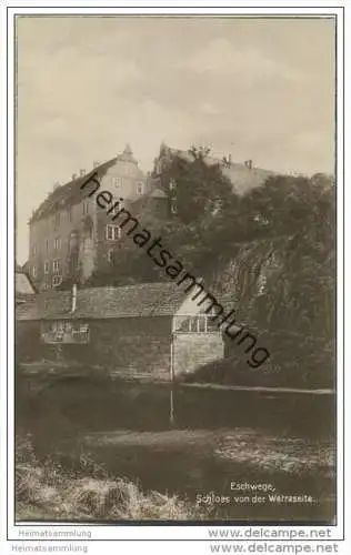 Eschwege - Schloss von der Werraseite - Foto-AK