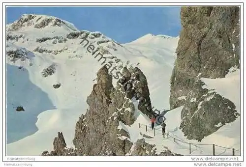Felsenweg - Strelapass - Weissfluhjoch mit Weissfluh