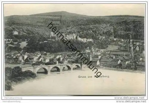 Heidelberg - Panorama ca. 1910