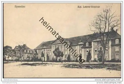 Berlin-Spandau - Königliches Lehrerseminar ca. 1910