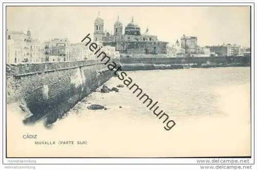 Cadiz - Muralla (Parte Sur) ca. 1900