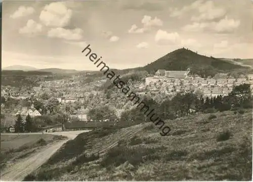 Suhl - Domberg mit Blick zum Dolmar - Verlag Straub & Fischer Meiningen 1961