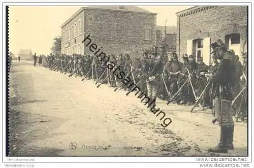 Belgien - Militär - Armée belge - Halte-repos