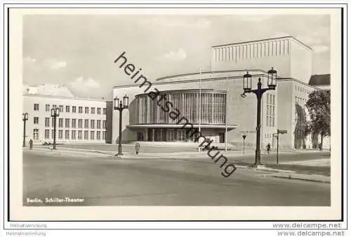 Berlin - Schiller-Theater - Foto-AK 50er Jahre