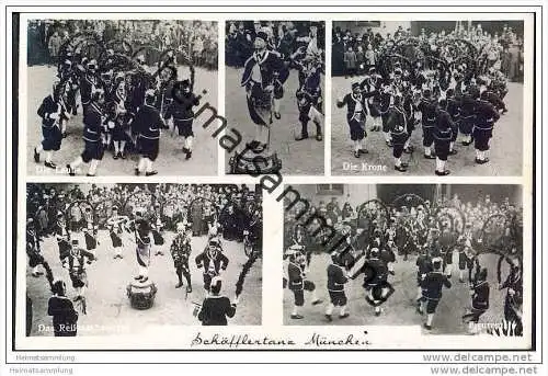 München - Schäfflertanz - Foto-AK