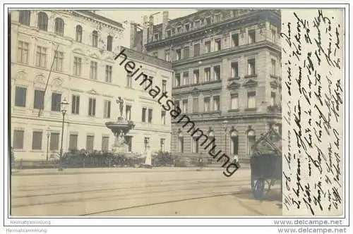 Leipzig - Hotel Fürstenhof - Zierbrunnen am Löhrsplatz