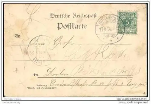 Gruss aus Callinchen - Kallinchen - Gasthof Bronnemann - Schule - Dorfansicht