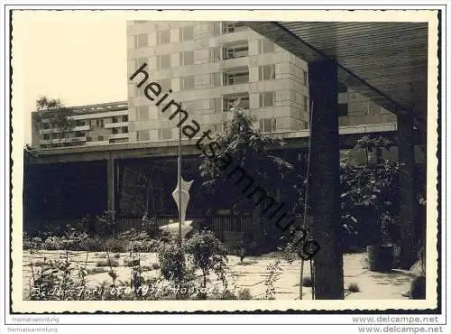 Berlin-Tiergarten - Hansaviertel - Interbau 1957 -  Foto-AK Handabzug