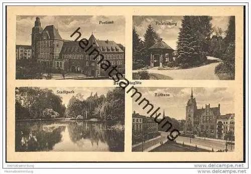 Berlin-Steglitz - Postamt - Fichteberg - Stadtpark - Rathaus