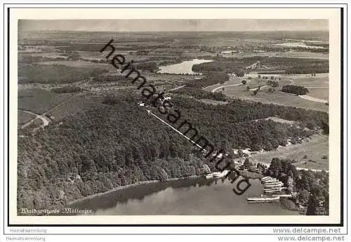 Herzfelde - Waldgasthaus Möllensee - Luftaufnahme