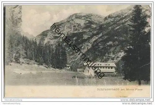 Schluderbach bei Monte Piana