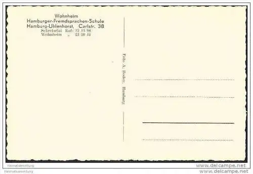 Hamburg-Uhlenhorst - Hamburger-Fremdsprachenschule - Wohnheim