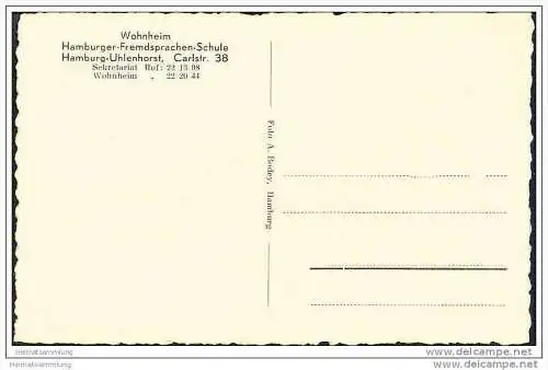 Hamburg-Uhlenhorst - Hamburger-Fremdsprachenschule - Wohnheim