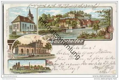Einbeck - Salzderhelden - Bahnhof - Saline - Heldenburg
