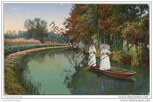 Spreewald - Am Dorfrand - Verlag Otto Schökel Cottbus 1932