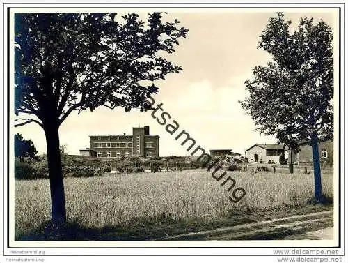 Berensch-Cuxhaven - Schwerbeschädigtenheim der Oberpostdirektion Hamburg - Foto-AK Großformat 50er Jahre