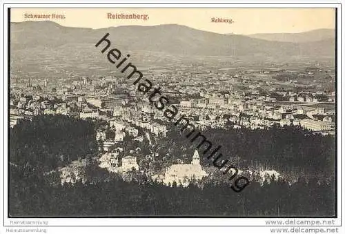 Liberec - Reichenberg - Rehberg - Schwarzer Berg