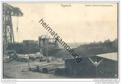 Bremen Vegesack - Bremer Vulkan-Ausrüstungswerft
