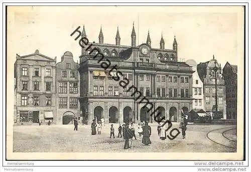Rostock - Neuer Markt - Rathaus