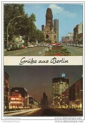 Berlin - Kurfürstendamm - AK Grossformat