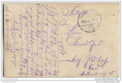 Soldaten - Foto-AK - Feldpost