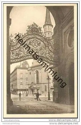 Wien I. - Michaelerplatz - K.K. Hofpfarrkirche St. Michael ca. 1910