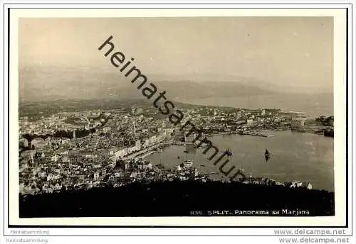 Split - Panorama sa Marjana - Foto-AK