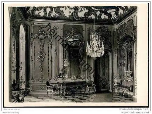 Potsdam - Neues Palais - Musikzimmer - Foto-AK Grossformat