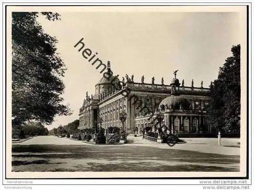 Potsdam - Neues Palais - Foto-AK Grossformat