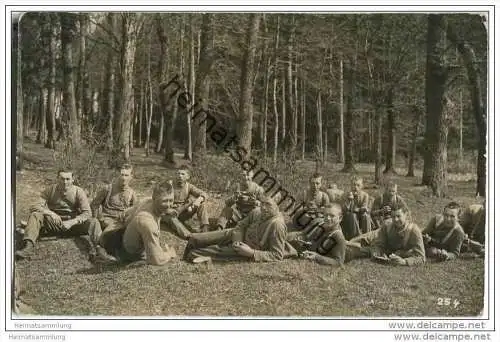 Schweizer Soldaten - Foto-AK