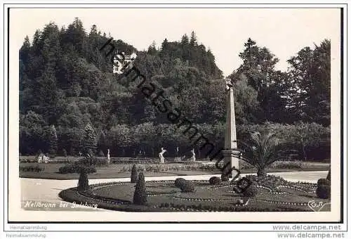 Salzburg - Hellbrunn - Park - Foto-AK