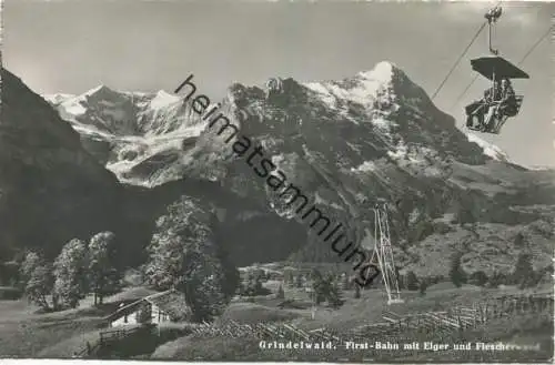 Grindelwald - First-Bahn - Foto-AK - Edition Photoglob-Wehrli AG