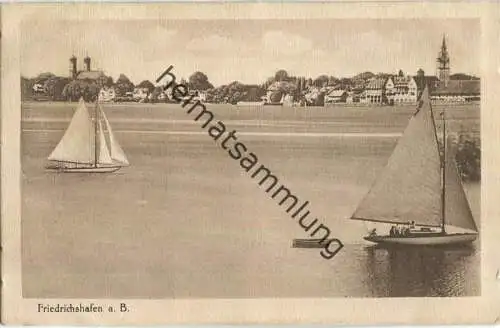 Friedrichshafen - Segelboote - Verlag Emil Roth Esslingen