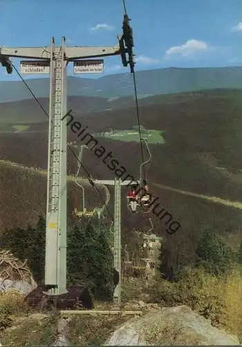 Arber - Sesselbahn - AK Grossformat