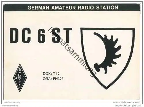 QSL - Funkkarte - DC6ST - Blaichach - 1971