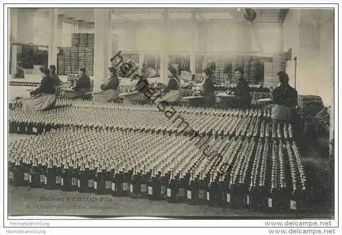 Pontarlier - Maison PERNOD Fils - Chanfier d' expedition empaquetage