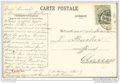 Lausanne - Vue generale depuis Beaulieu