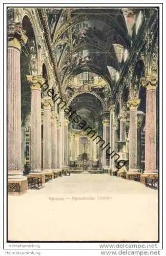 Genova - Annunziata Interno ca. 1900