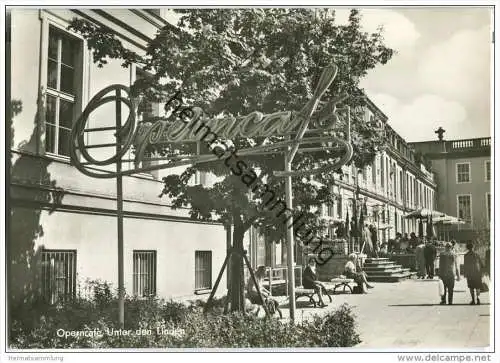 Berlin - Operncafe - Unter den Linden - Foto-AK