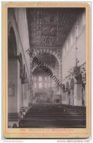 Hildesheim - Michaeliskirche Hauptschiff - Foto ca. 16,5 x 10,8 cm - keine AK