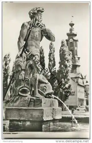 Weimar - Brunnen am Markt - Foto-AK
