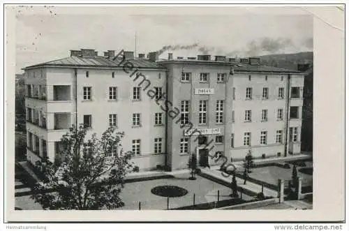 Deutsch-Przemysl - Deutscher Hof Hotel und Speisehaus - Verlag Trau &amp; Schwab Dresden - Feldpost gel. 1943