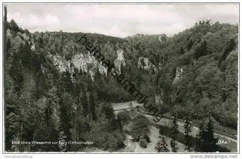 Burg Gößweinstein - Foto-AK