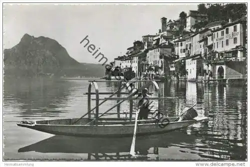 Gandria - Lago di Lugano - Foto-AK - Verlag G. Mayr Lugano