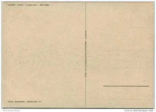 Sogn - Fjaerland - Boyabre - AK Grossformat 40er Jahre - Enerett Normanns Kunstforlag AS Oslo