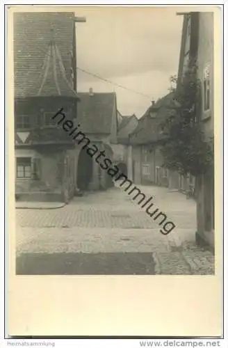 Rothenburg ob der Tauber - Judengasse - Feuerleinserker - Foto ohne AK-Einteilung