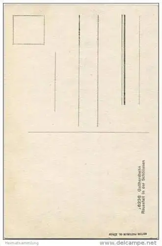 Gotthardbahn - Reussfall in der Schöllenen