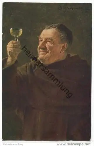 Ein guter Tropfen - Ed. Grützner - Verlag E. A. Seemann Leipzig Nr. 72